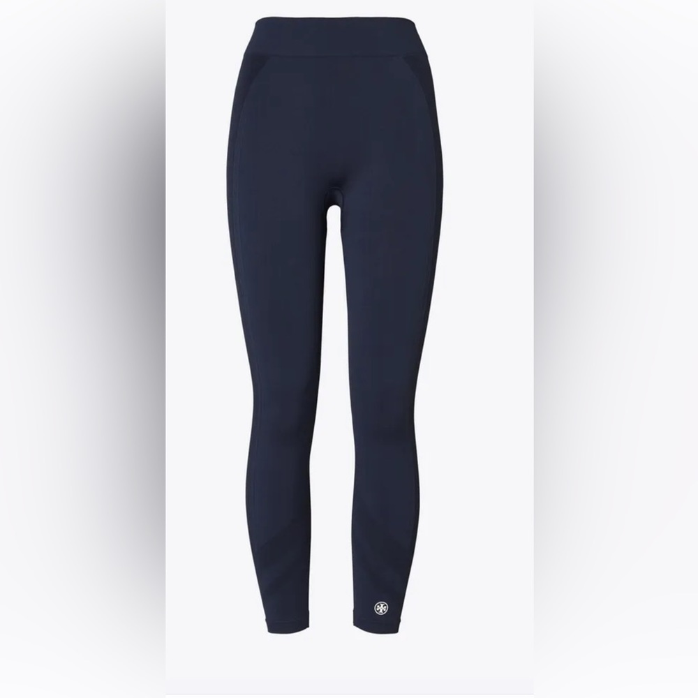 Tory Burch Sport - High Rise seamless 7/8 Leggings - Navy, XS, NWT